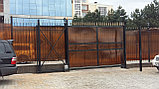 Кованный забор с поликарбонатом , фото 2
