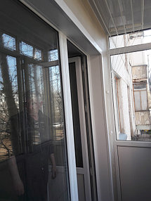 Остекление и обшивка балкона без утепления ул.Петрова 5 28