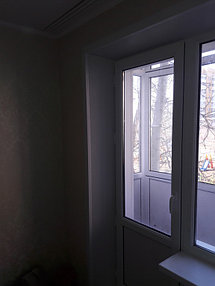 Остекление и обшивка балкона без утепления ул.Петрова 5 33