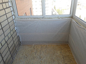 Переостекление и обшивка балкона с утеплением  ул. Майлина 29 20