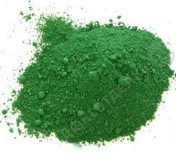 Железоокисный пигмент 835 зеленого цвета (цветостойкий), фото 2