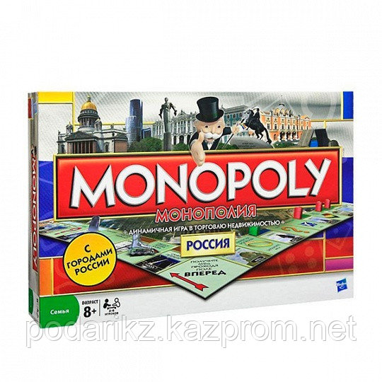 Monopoly Настольная игра Монополия-Россия