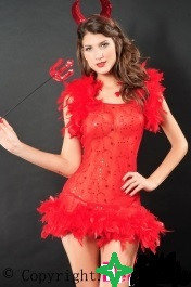 Ібіліс Халоуиндегі костюм