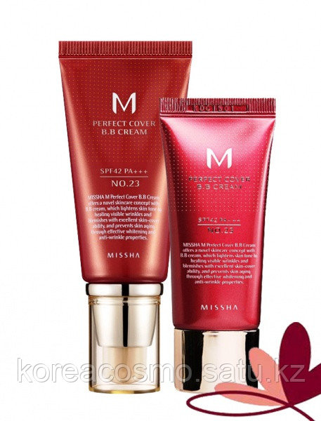 MISSHA Perfect Cover BB Cream SPF42/PA+++, 20мл