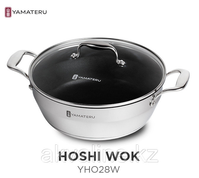 Сковорода "WOK" Hoshi ORIGINAL JAPAN INOX STEEL