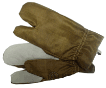 Перчатки трехпалые из ткани "Кираса" - фото 1 - id-p1752480