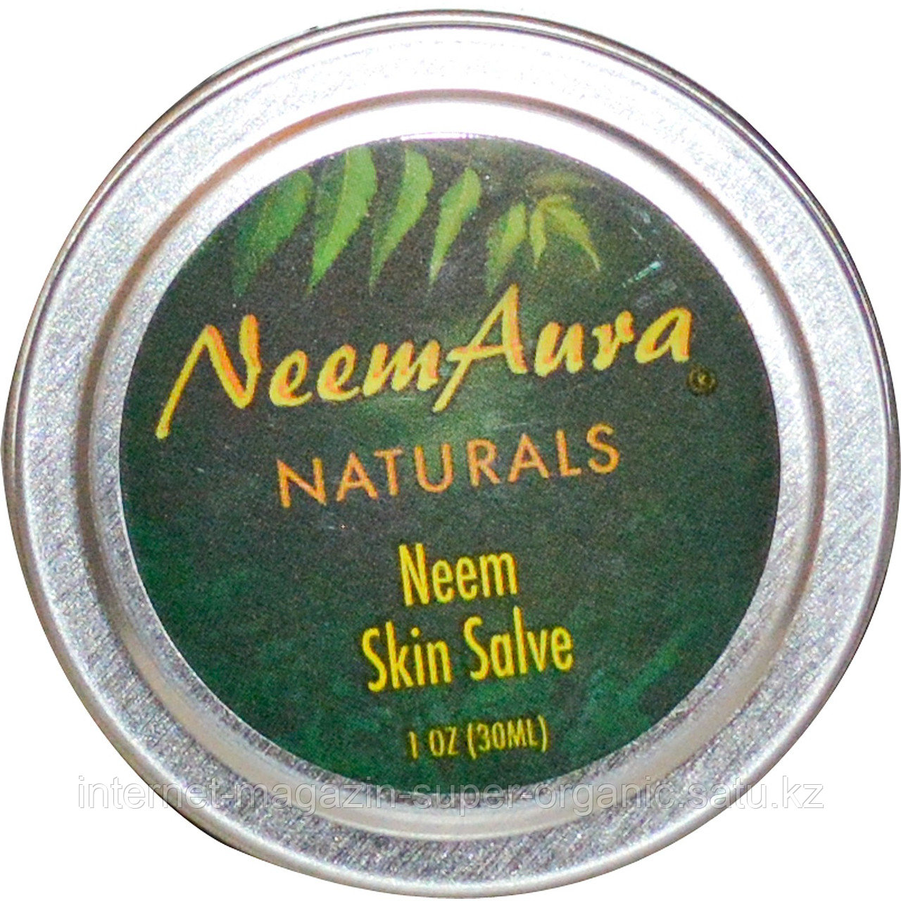 Бальзам для кожи с нимом (Neem Skin Salve), 1 унция (30 мл), Neemaura Naturals Inc