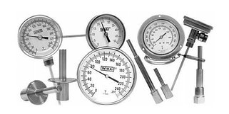 Механические термометры