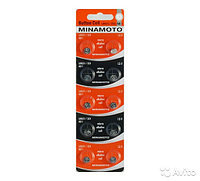 Батарейка MINAMOTO AG1, LR60, LR621, 364. 164