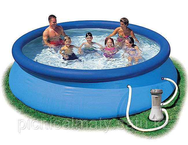 Бассейн INTEX Easy Set Pool, 366 х 76 см + фильтр-насос