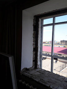 Остекление + обшивка балкона ул. Жумабаева 18 6