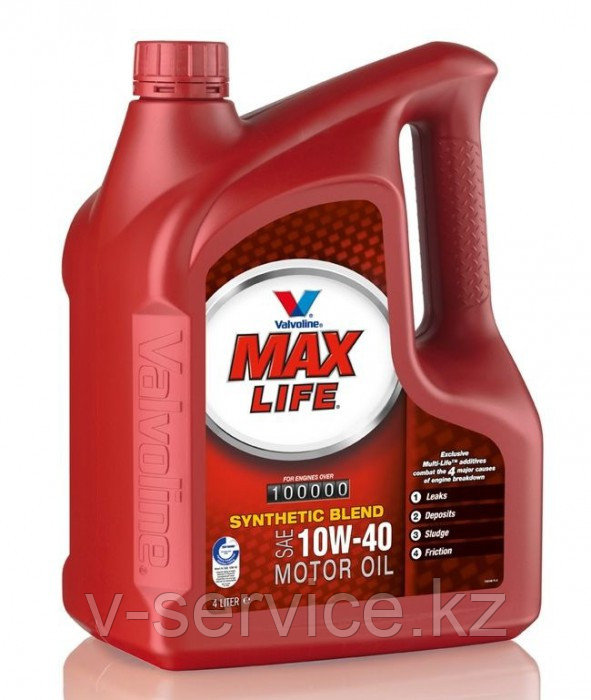 Valvoline Max Life 10W40(4+1L)