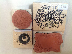 Печати и штампы,набор