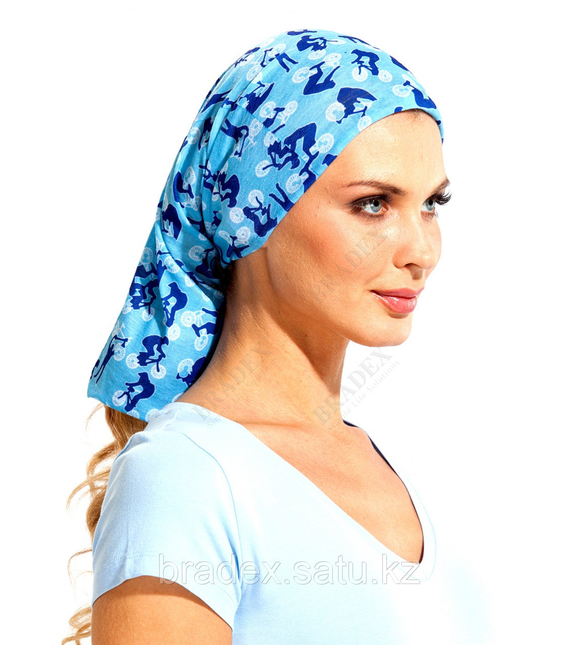 Бандана «БАФФ», голубая, зеленая Buff headwear - фото 8 - id-p30794241