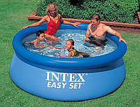 Бассейн надувной 244х76 см, V-2400л, Intex Easy Set 28110