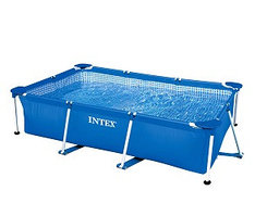 Бассейн каркасный 220х150х60 см, V-1622л, Intex Small Frame Pool 28270