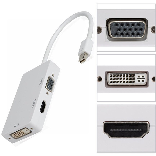 VGA DVI HDMI to Mini Display Port - фото 1 - id-p30846752