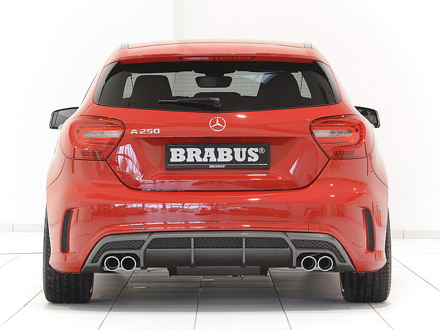 Оригинальный обвес Brabus на Mercedes-Benz A-class W176 - фото 2 - id-p1765166