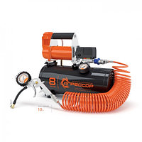 Цельнометаллический компрессор «Агрессор» с ресивером 8 л