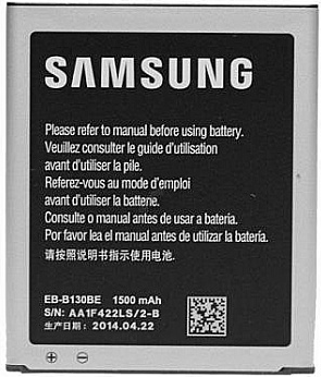 Заводской аккумулятор для Samsung Galaxy Ace Style G310 (EB-B130BE, 1500mAh)