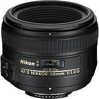 Nikon AF-S 50мм F/1.4G объективі