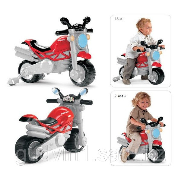 CHICCO: МОТОЦИКЛ-КАТАЛКА "ДУКАТИ МОНСТР" 18М+ 471964