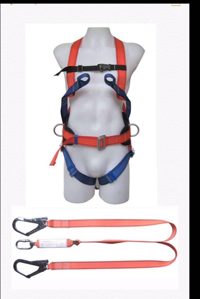 Пояс страховочный парашютного типа, Пояс монтажный с амортизатором, фото 1