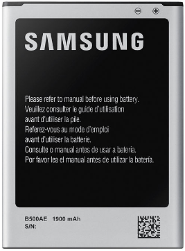 Заводской аккумулятор для Samsung Galaxy S4 mini duos GT-I9192 (AA1D0528Q, 1900mAh)