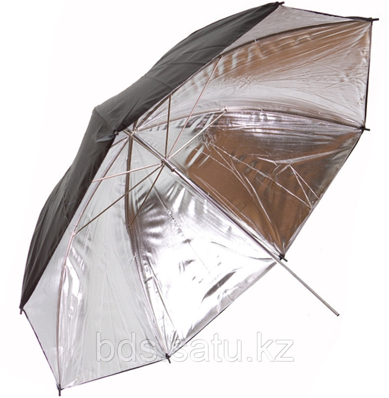 Зонт JINBEI Professional 170 см чёрно-серебристый - фото 1 - id-p30992941