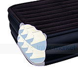 Надувная кровать со встроенным электрическим насосом 220В 152х203х56см Intex 66718, фото 3