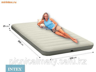 INTEX Матрас Deluxe 152х203х25см 64703