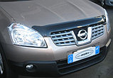 Дефлектор капота Nissan Qashqai 2007-2009 AirPlex, фото 2