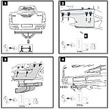 Фаркоп TOYOTA Hilux 2015- г.в., 3093-F, Bosal, 2950/120кг, фото 3