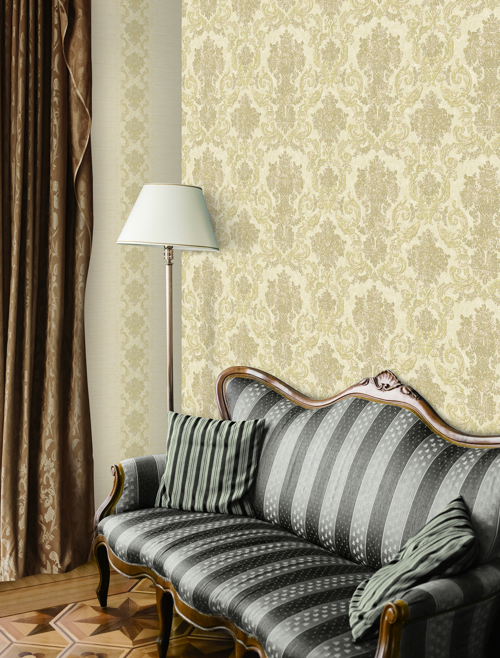 Виниловые моющиеся обои Коллекция "DAMASK" 81021-2