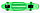 Пластборд (Пенни борд) 22,5" TRANSPARENT (зеленая прозрачная дека / прозрачные колеса со светодиодами), фото 6