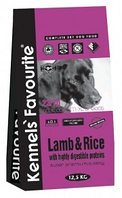 Сухой корм для собак всех пород Kennels' Favourite Lamb & Rice ягненок с рисом