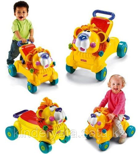 Ходунки - каталка "Лев" Fisher Price