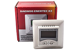 Терморегулятор для теплого пола Daewoo Enertec X2 программируемый 