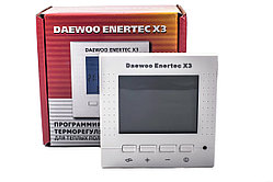 Терморегулятор для теплого пола DAEWOO ENERTEC X3 программируемый 