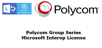Polycom Group Series Microsoft Interop License. Enables Skype for Business, Lync 2013