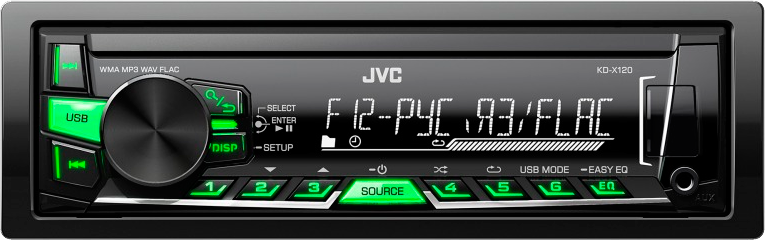 Автомагнитола JVC KD-X120