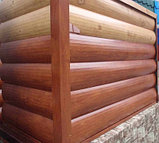 Сайдинг Блок Хаус "Block House" металлический сайдинг, фото 4