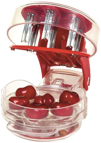 Прибор для удаления косточек 2-в-1 Progressive Cherry Pitter