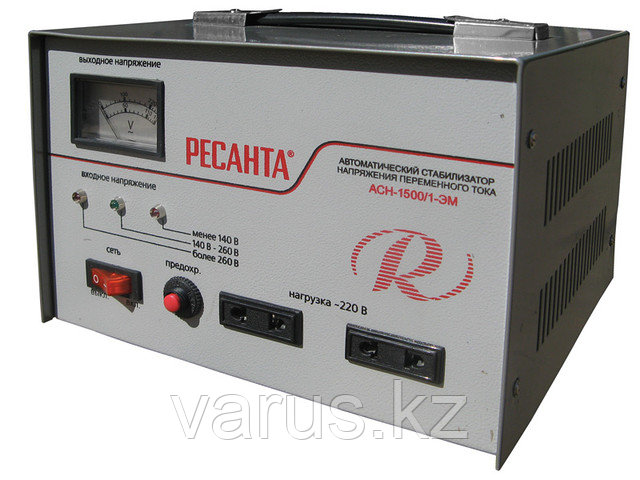 Стабилизатор напряжения ACH-1500/1-ЭМ  (SVC-1 500 /1-ЭМ)