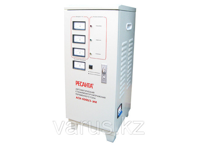 Стабилизатор  трехфазный АСН-6 000/3 Ресанта