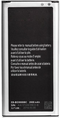 Заводской аккумулятор для Samsung Galaxy S5 G900 (EB-BG900BBC, 2800 mah)