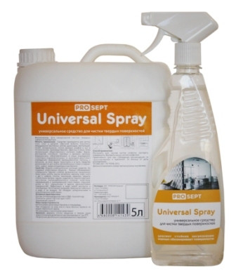 "Universal Spray" универсальное средство для твердых поверхностей 0,5л