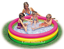 Детский надувной бассейн "РАДУГА" (86* 25 см) 57104
