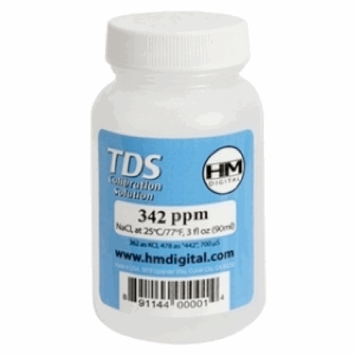 Раствор для калибровки TDS и EC метров HM Digital C342/C1000