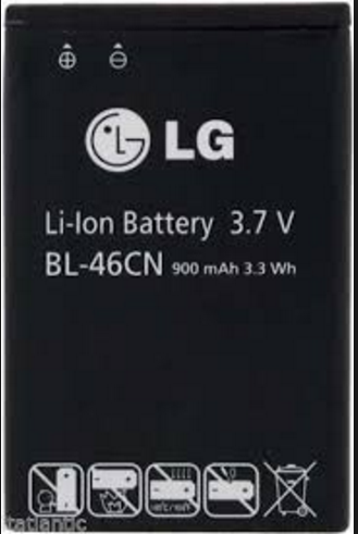 Заводской аккумулятор для LG A340 (BL-46CN, 900mAh)